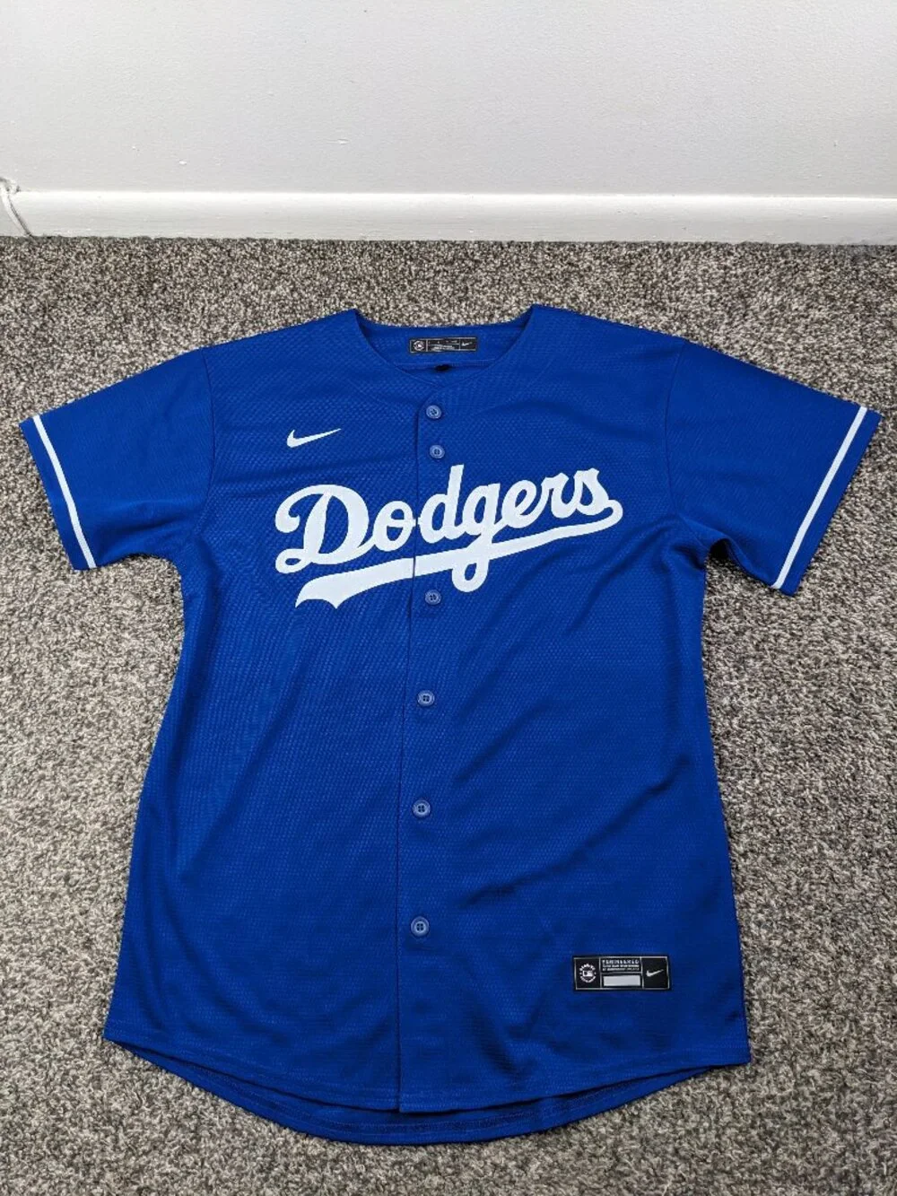 Nike Los Angeles Dodgers Freddie Freeman Blue Jersey Youth Large